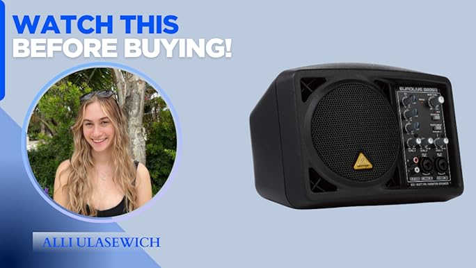 新品 ベリンガー モバイルアンプB-105D Behringer B105D 50W 5 inch Powered Monitor Speaker | Sweetwater